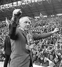 Former Liverpool manager Bill Shankly: 'Some people believe football is a matter of life and death. I can assure you it is much more important than that.'