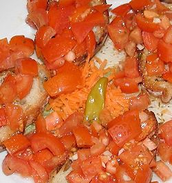 Tasty Bruschetta - Italy's left back