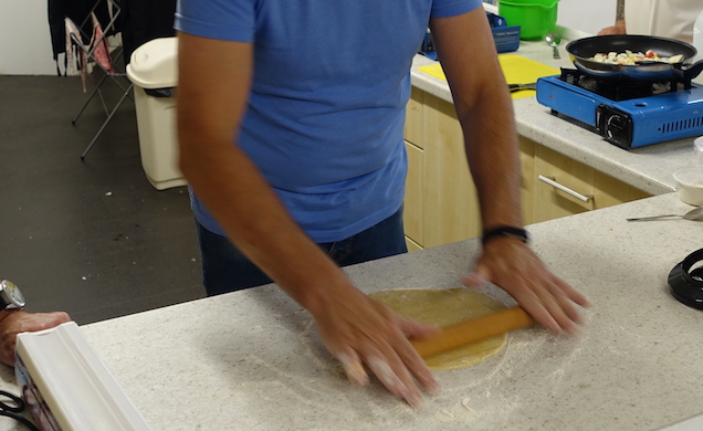 Rolling pastry