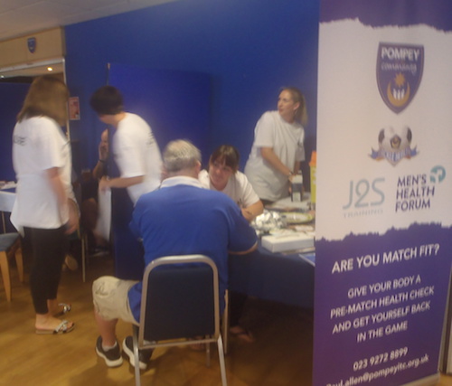 Health check at Portsmouth FC